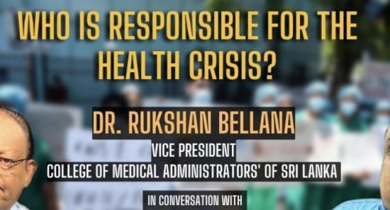 Who is responsible for the health crisis?